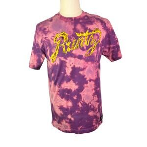Rare RUNTZ Worldwide T Shirt 2010s Weed Stoner Streetwear Size medium